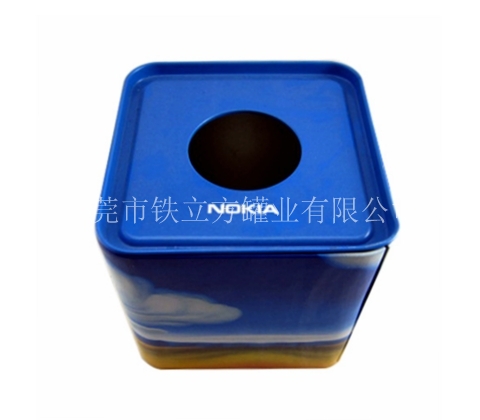 开窗正方罐